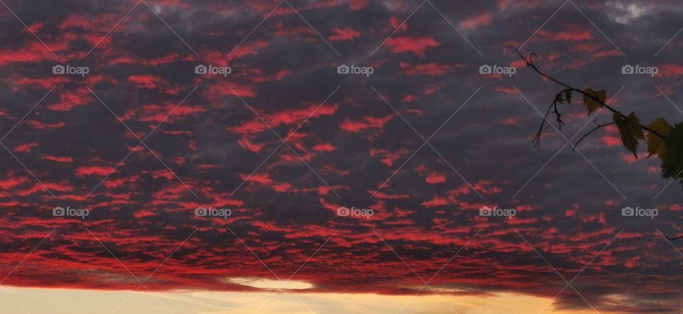 Sonnenuntergang in Zipf