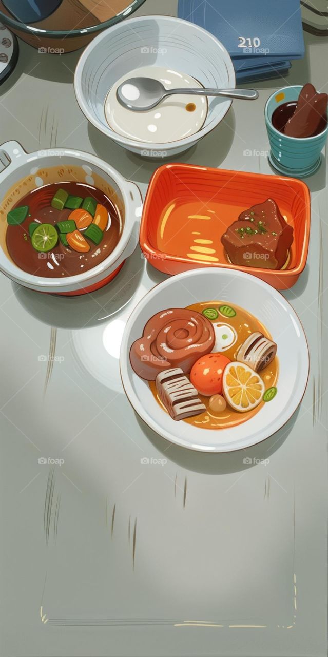 cartoon food pictures.