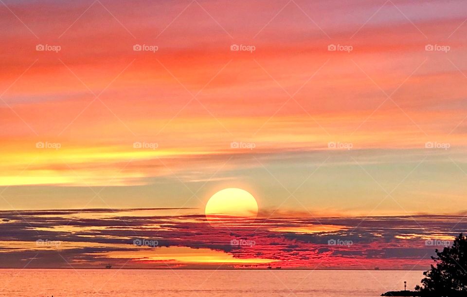 Foap Premiere Mission Sunsets! Stunning California Coastal Sunset Multiple Layers Of The Color Palette!