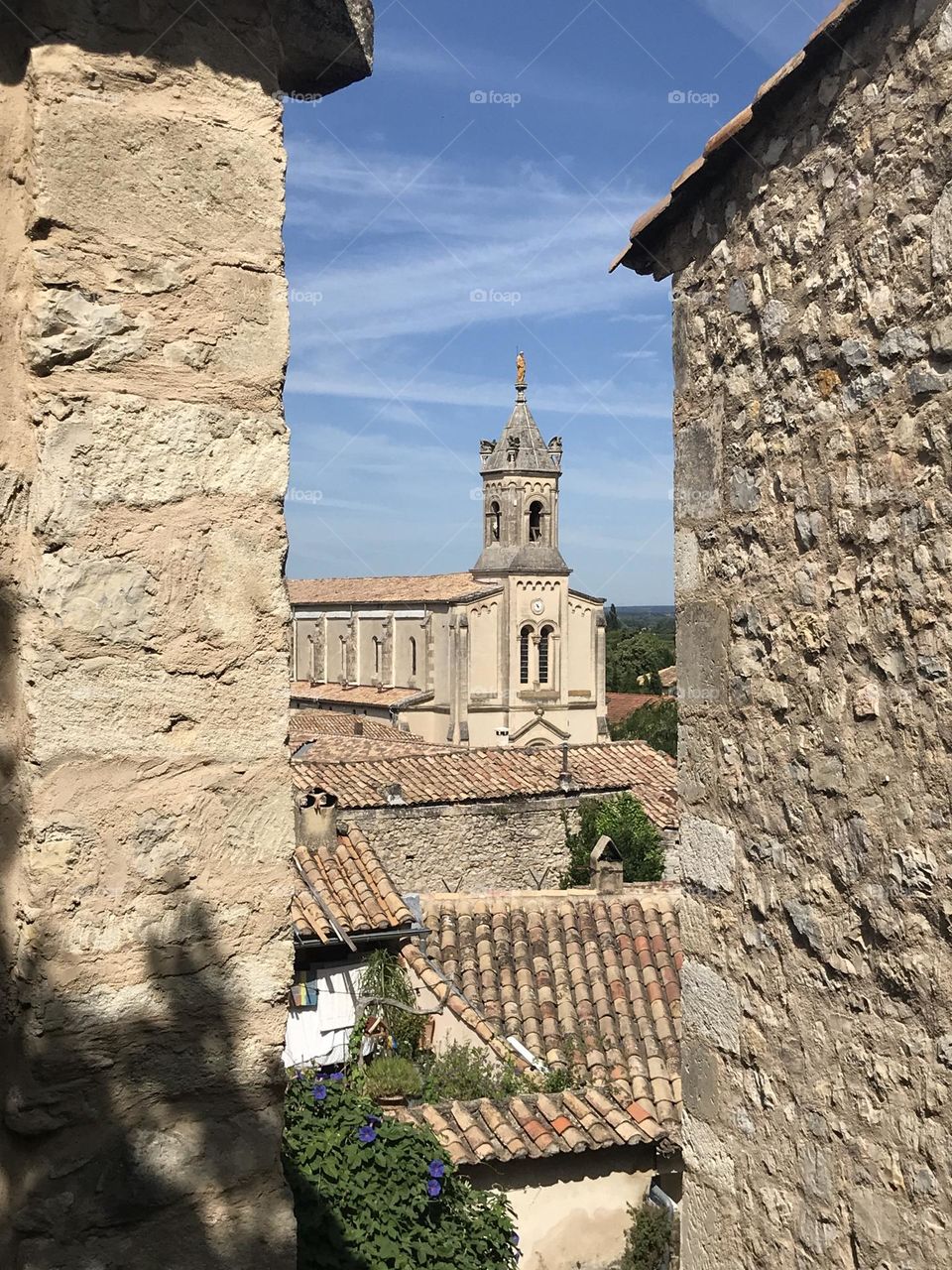 Church in Provence village