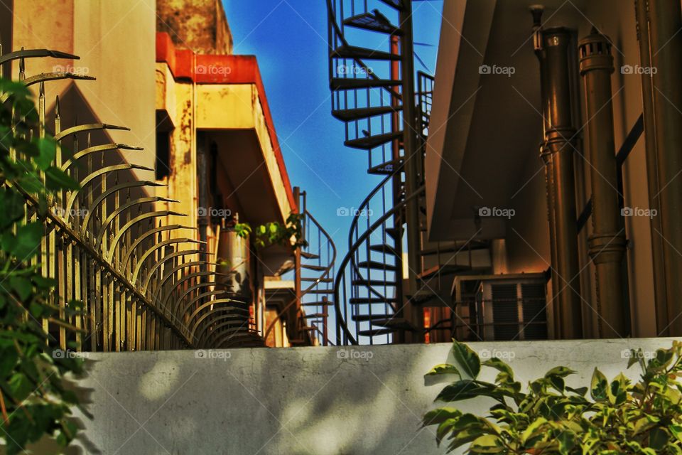 Spiral Stairs. Defence Lahore