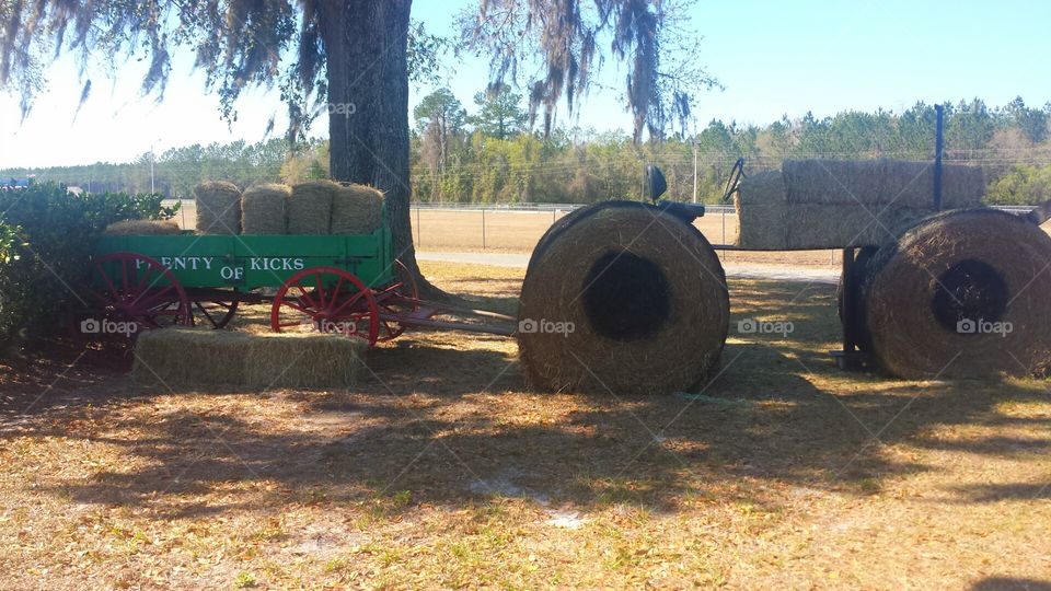 Hay Bale Tractor