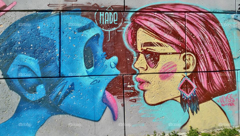 Graffiti, Spray, Vandalism, Wall, Art