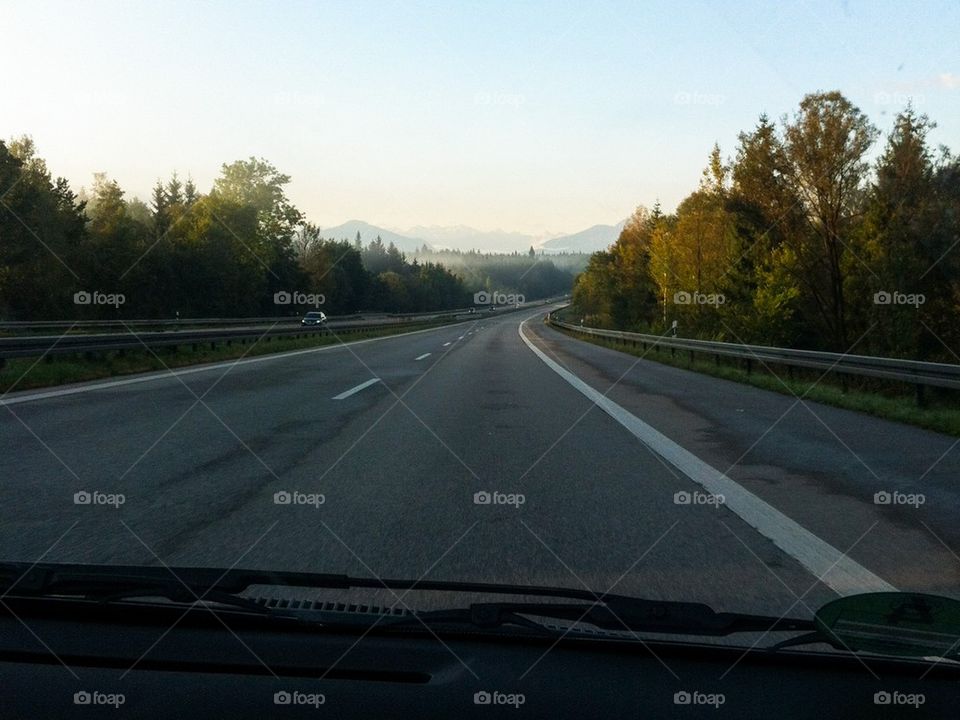 Driving on the autobahn