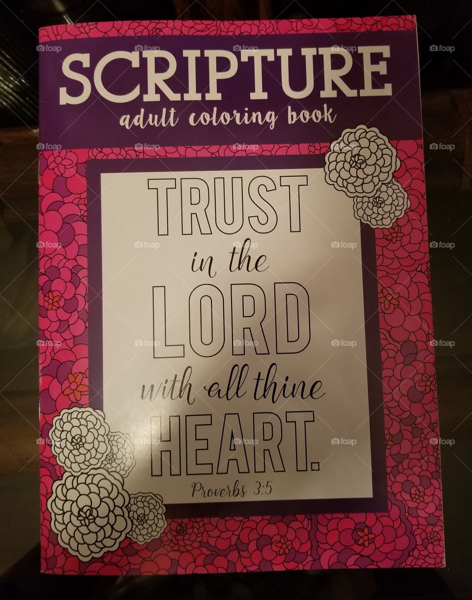 my artwork from the scripture coloring book