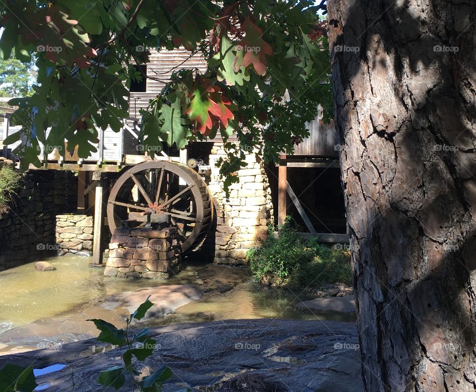 Historic Yates Mill in Raleigh North Carolina 