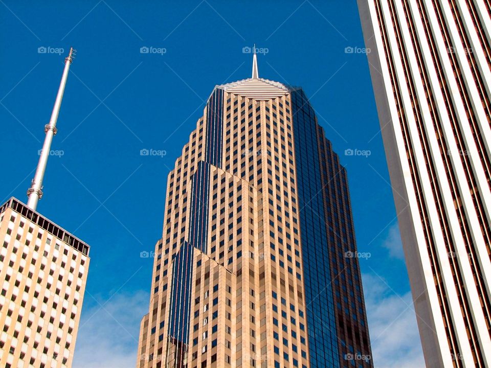 Downtown Chicago. Aqua Building, Chicago