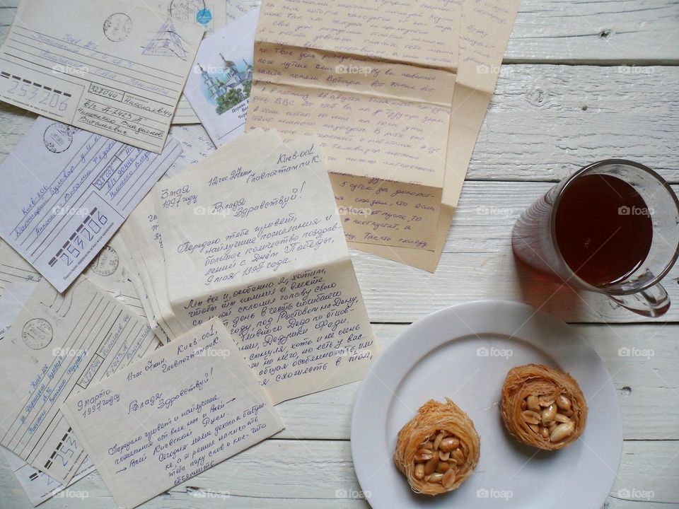 letters and tea