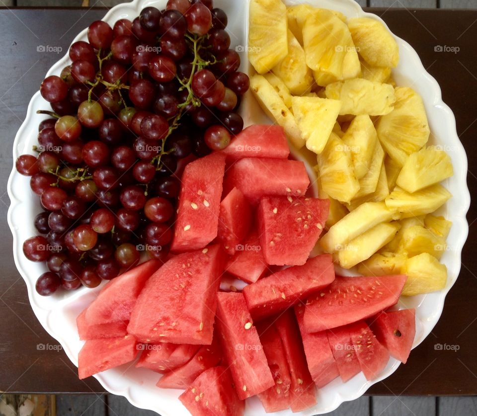 Fruit plate