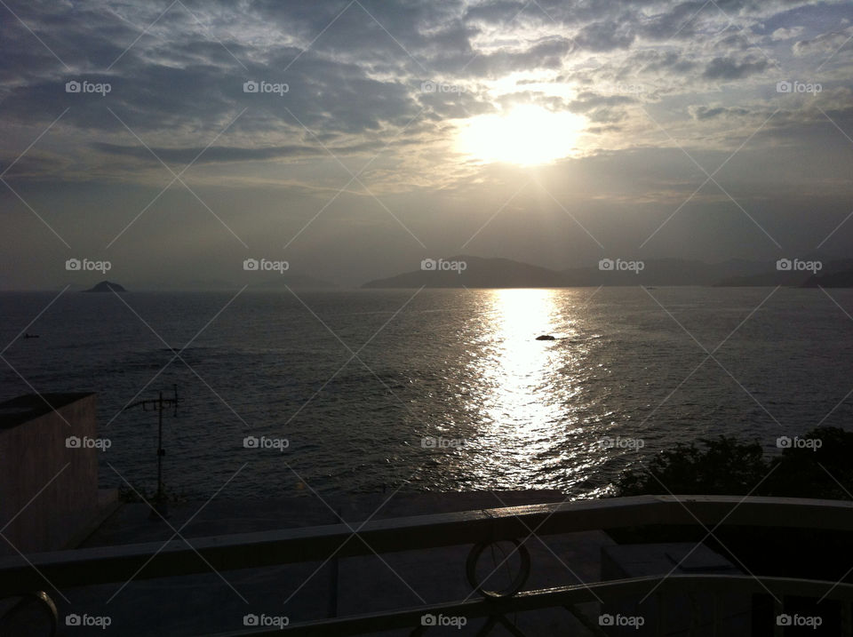 Sunset at Lantau Island