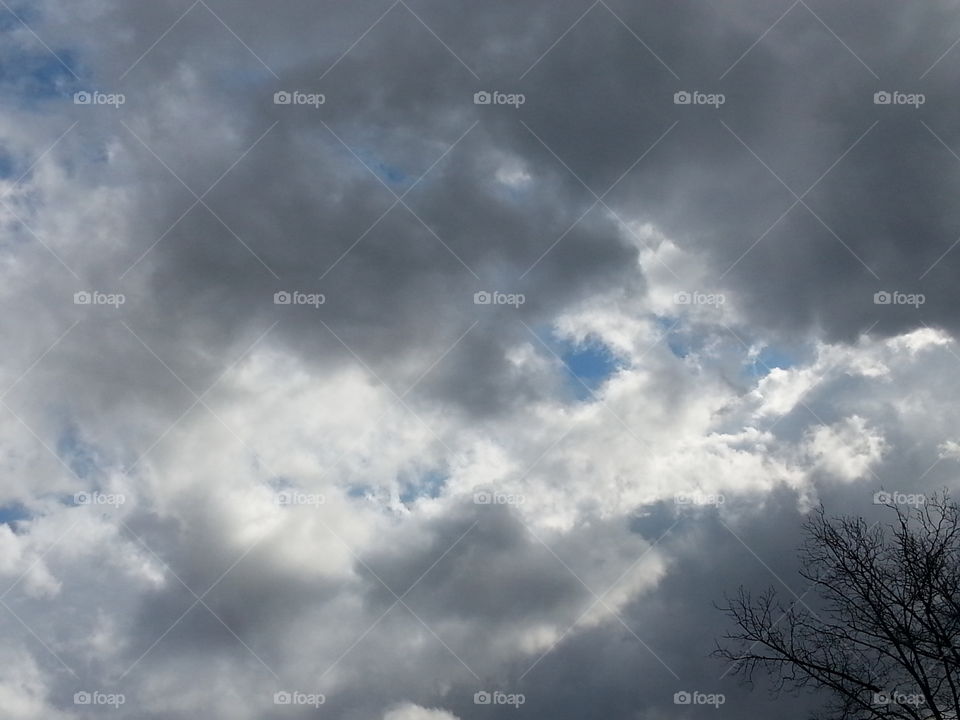 storm clouds