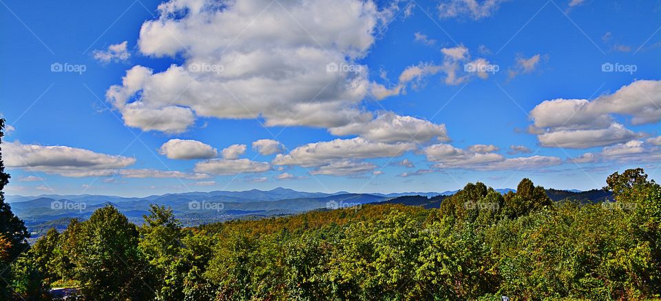 Blue ridge mountains