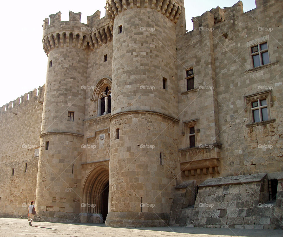 Castle of Rhodes - Greece