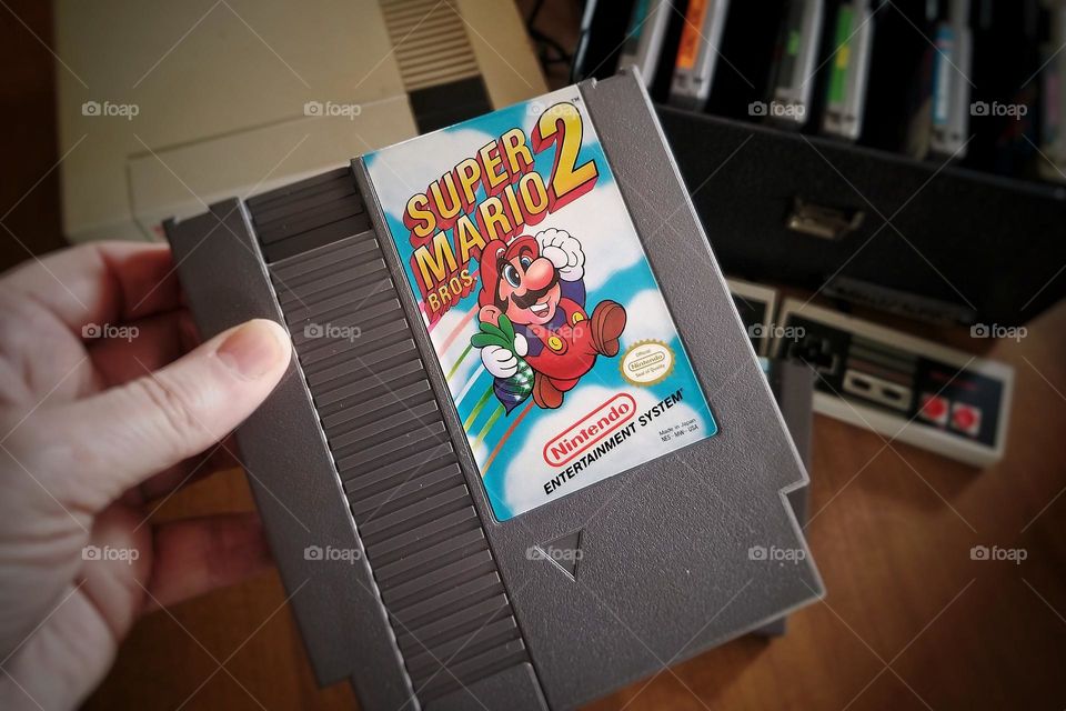 Super Mario 2 Old school Nintendo