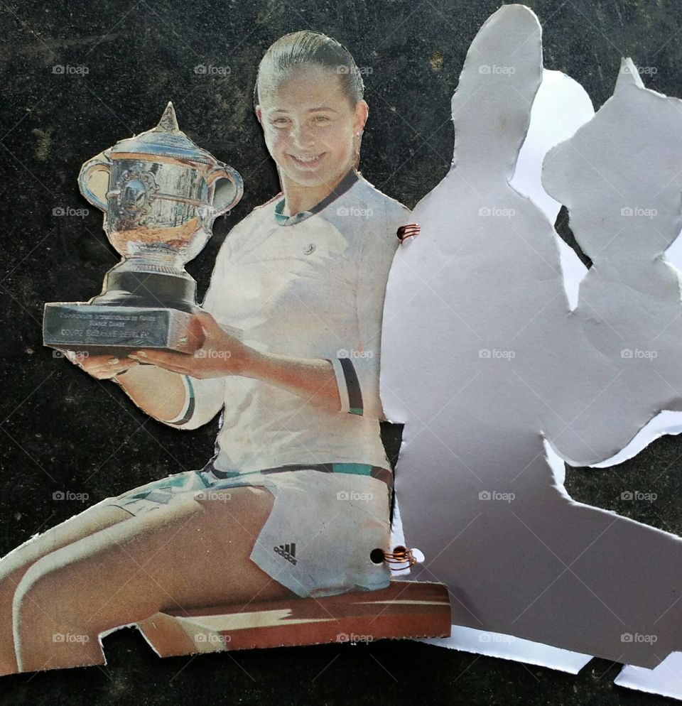 the face book of French Open tennis 2017 winner JELENA VOSTA PENKO.
it's the first book entire the worldwide on her and no one like this in the world till now.