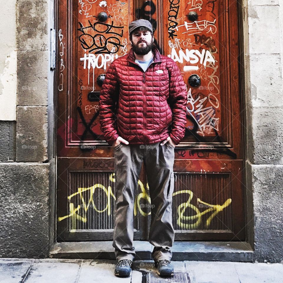 Door, Street, Graffiti, People, Style