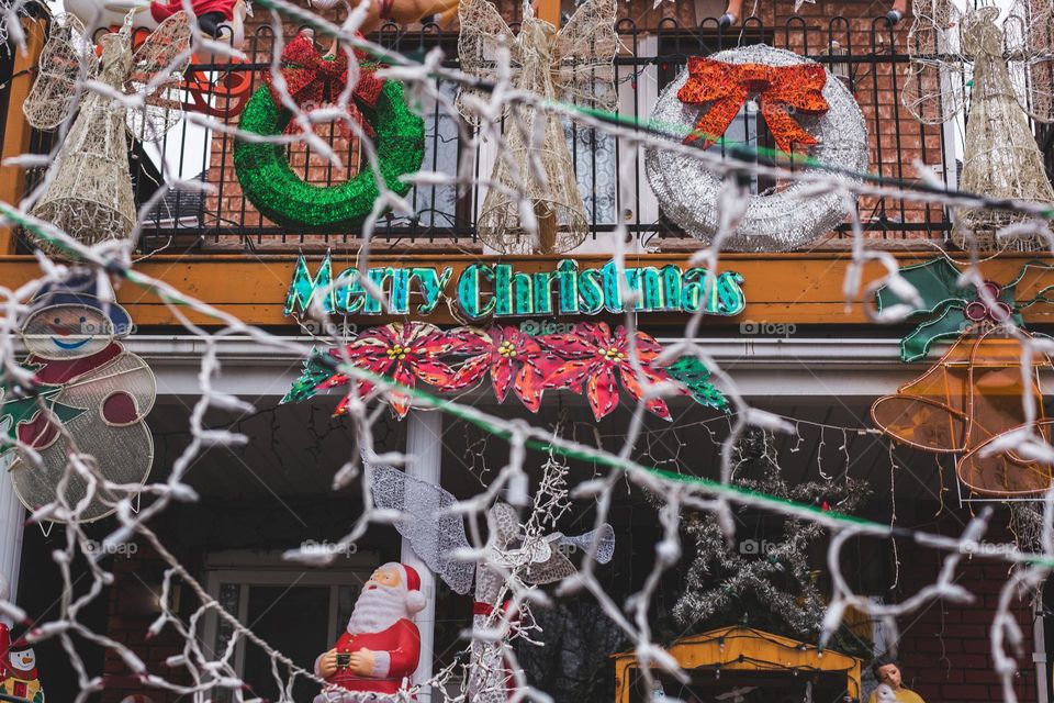 Merry Christmas House Sign