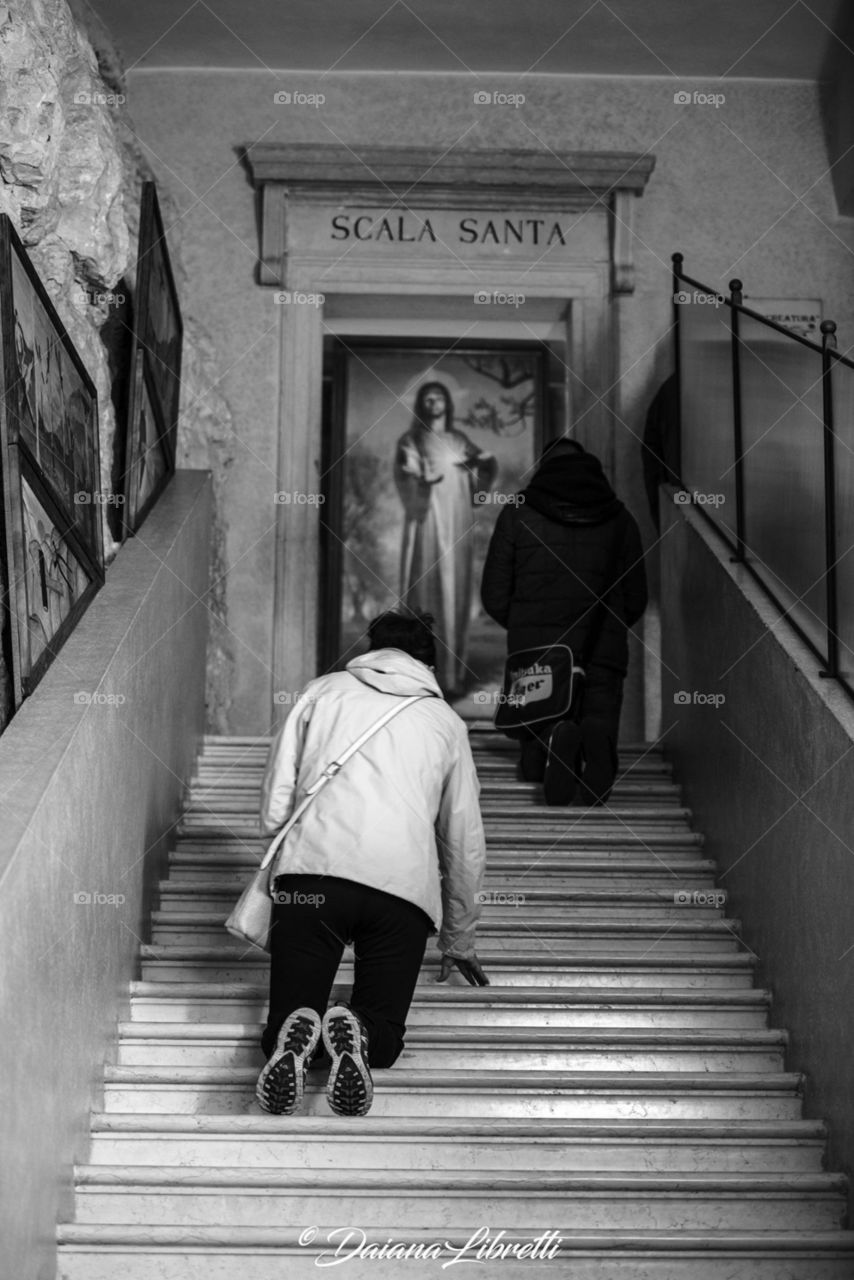 Santuario della madonna della corona
Sanctuary of the Madonna of the crown