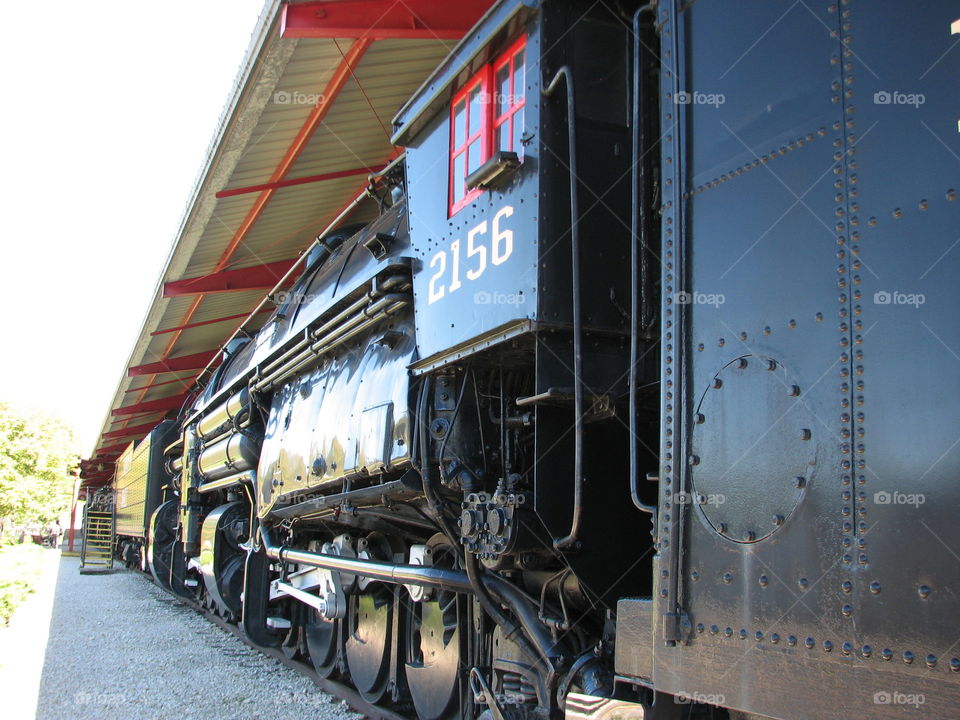 Norfolk and Western 2156 Y6a Class Steam Locomotive