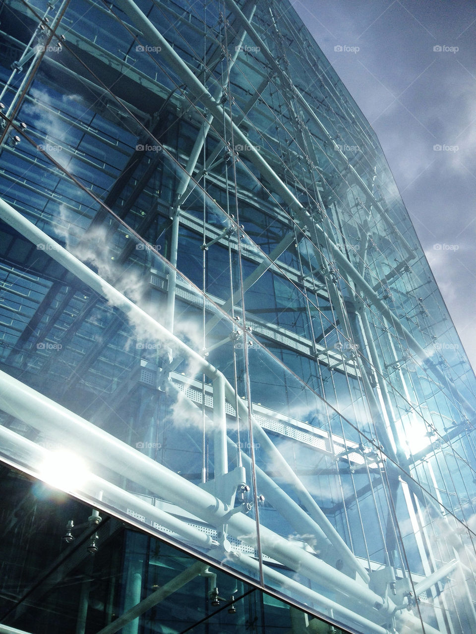 sky glass modern architecture by katyclemmans