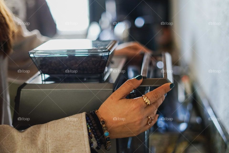 time to refill my espresso machine 😎