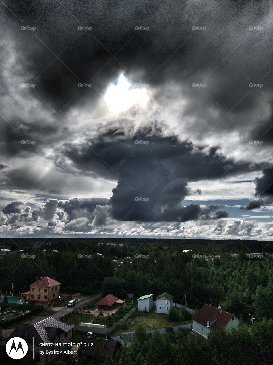 waiting for the rain