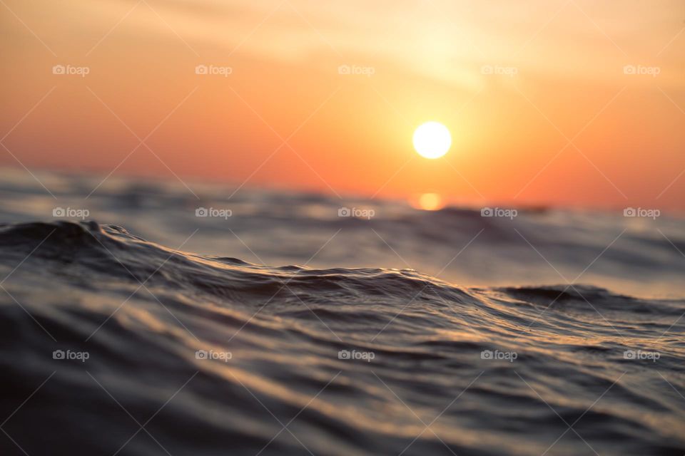 sea sun rise