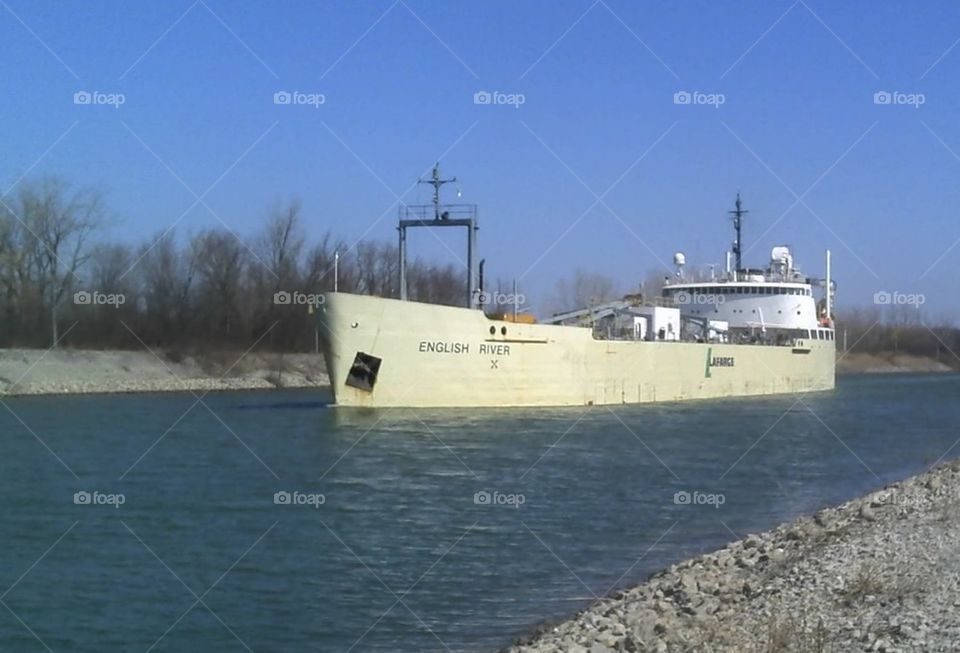 Welland canal Ontario Canada