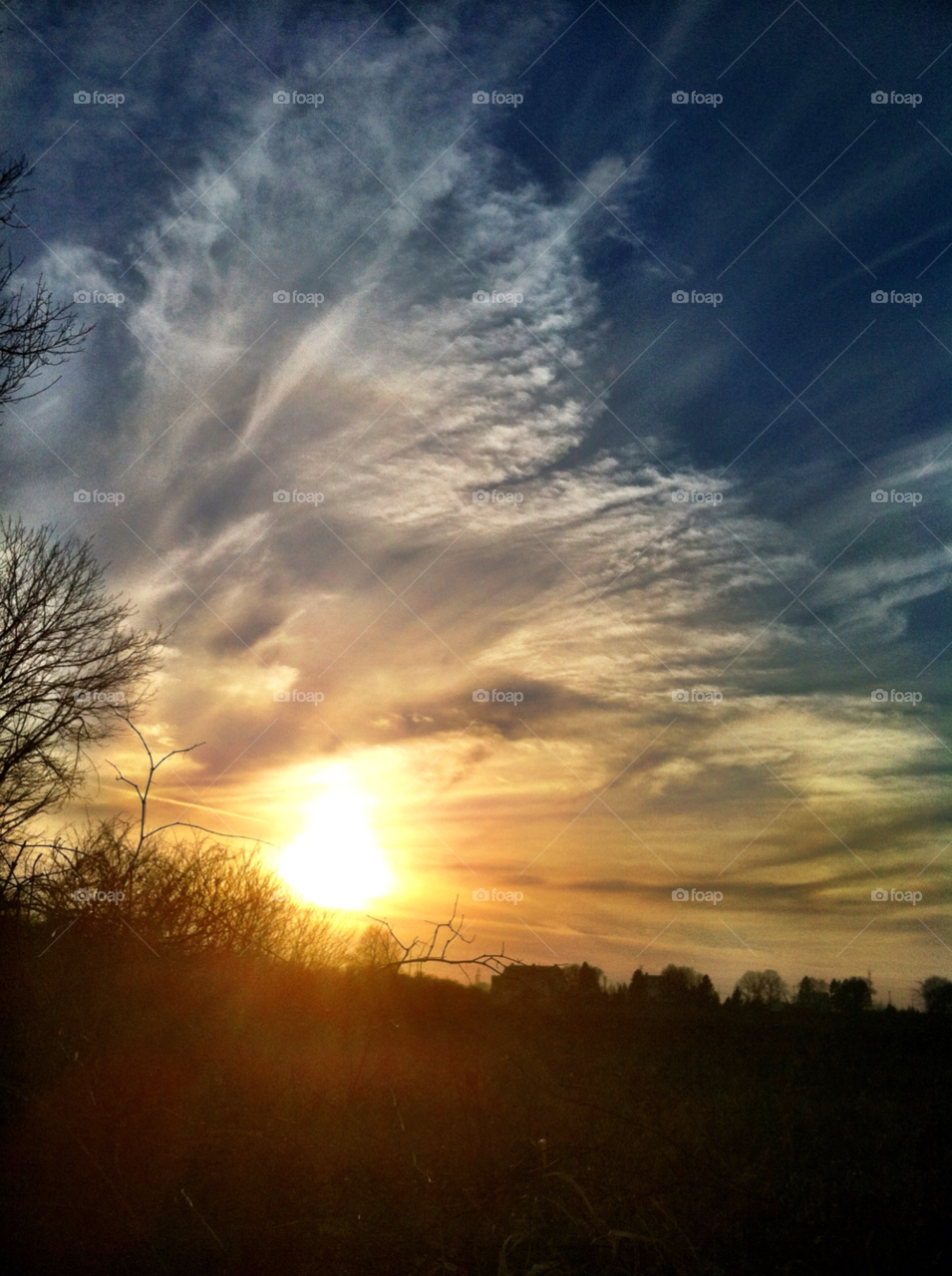 racine wi field sunset by doug414