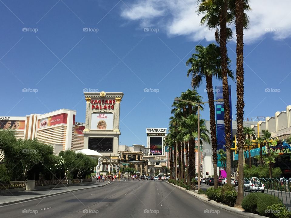 Sight from Las Vegas strip