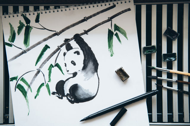 Japanese art, sumie