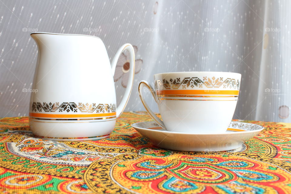 porcelain tableware