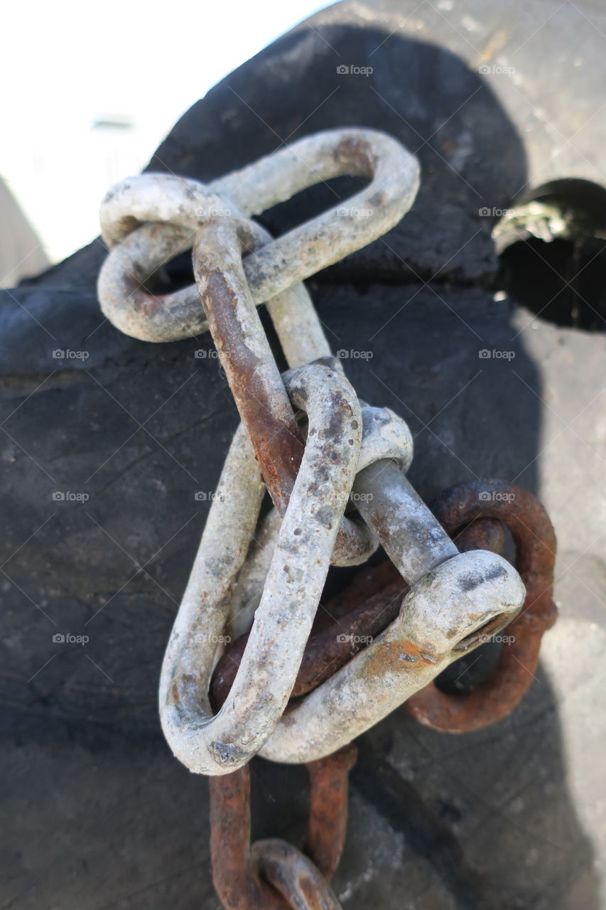 Rusty chain