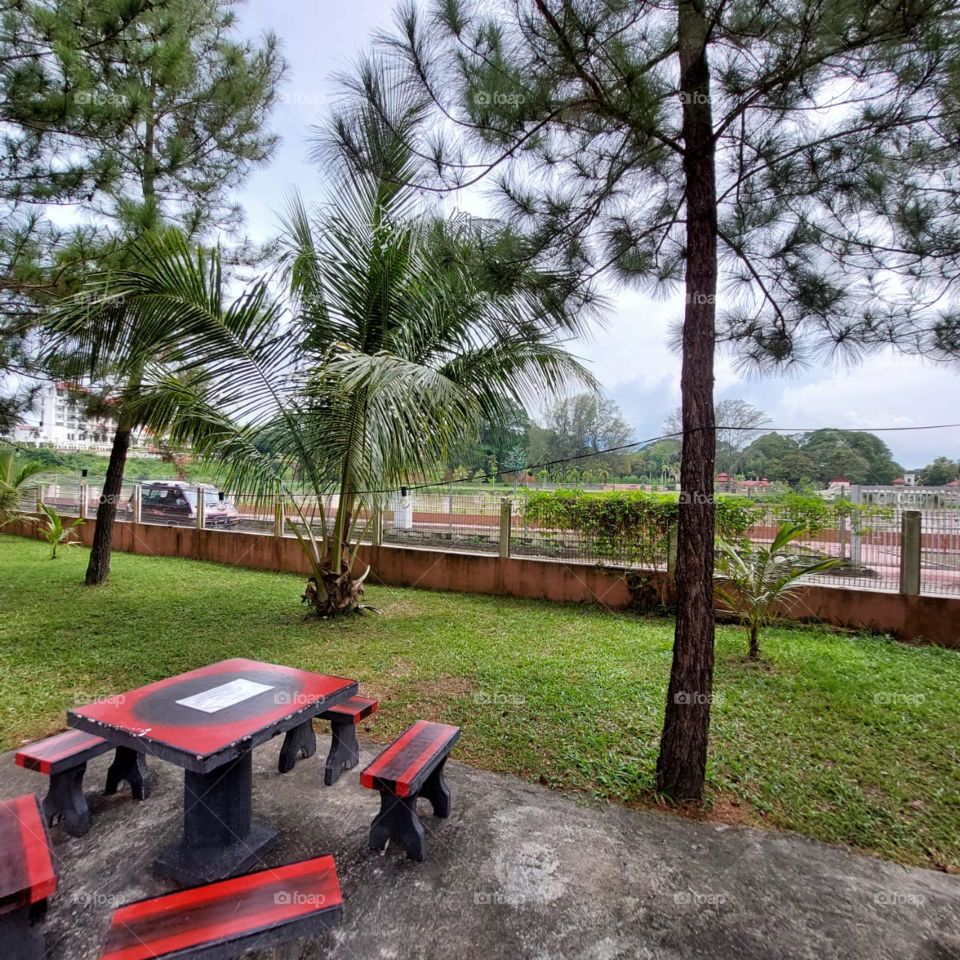 view of the resort area