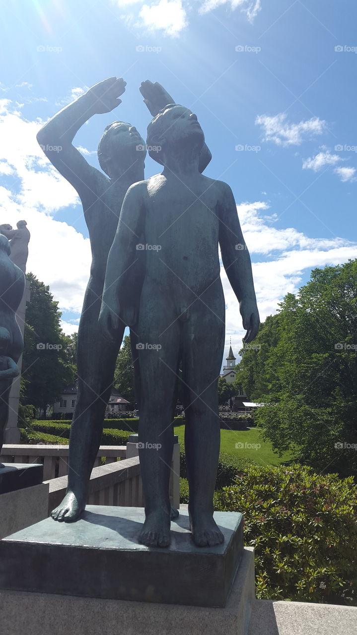 statue in vigelandsparken