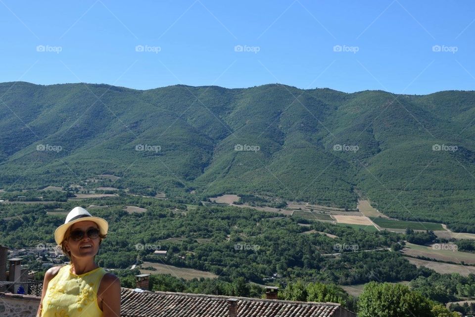 South of France landscape shot with Nikon 