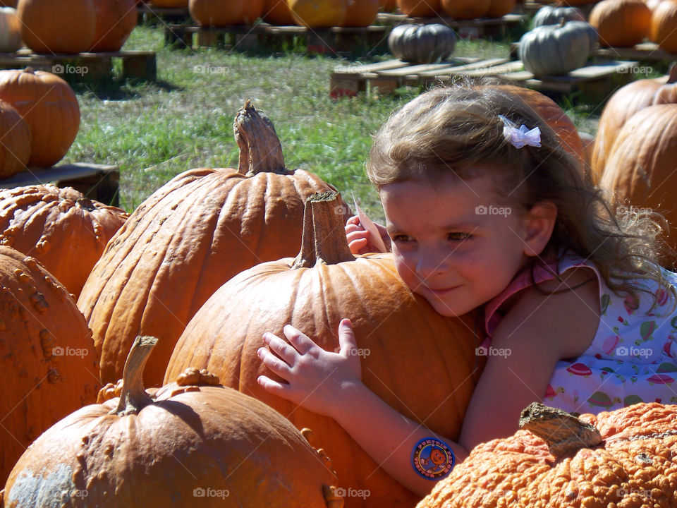 patch girl young orange by mksmith