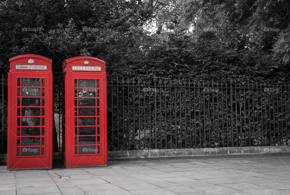 Telephone boxes