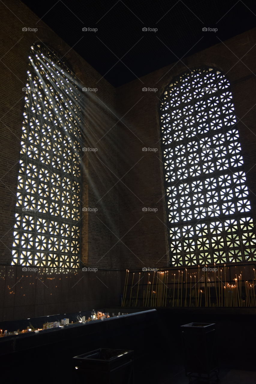 Room of promises of the Basilica of Nossa Senhora da Aparecida SP BRAZIL