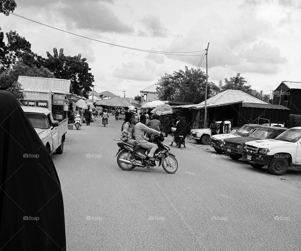 biking