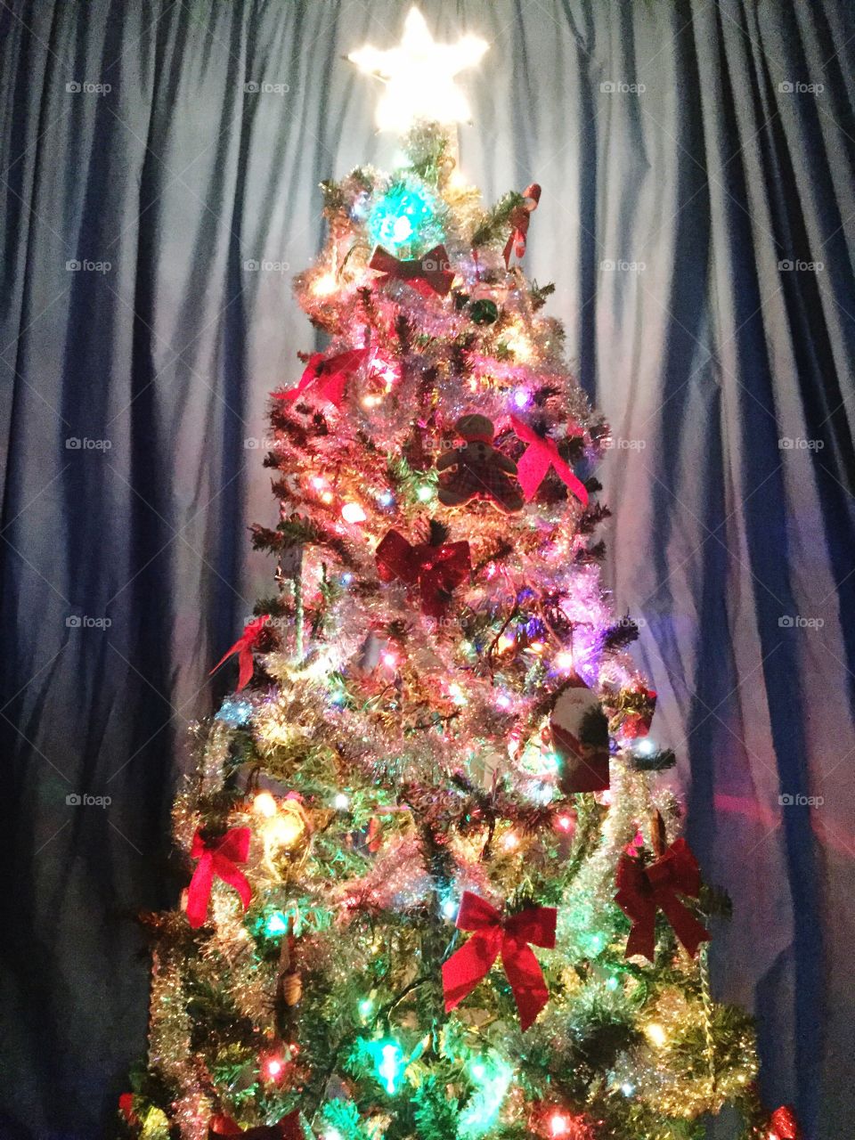 Traditional Christmas tree 