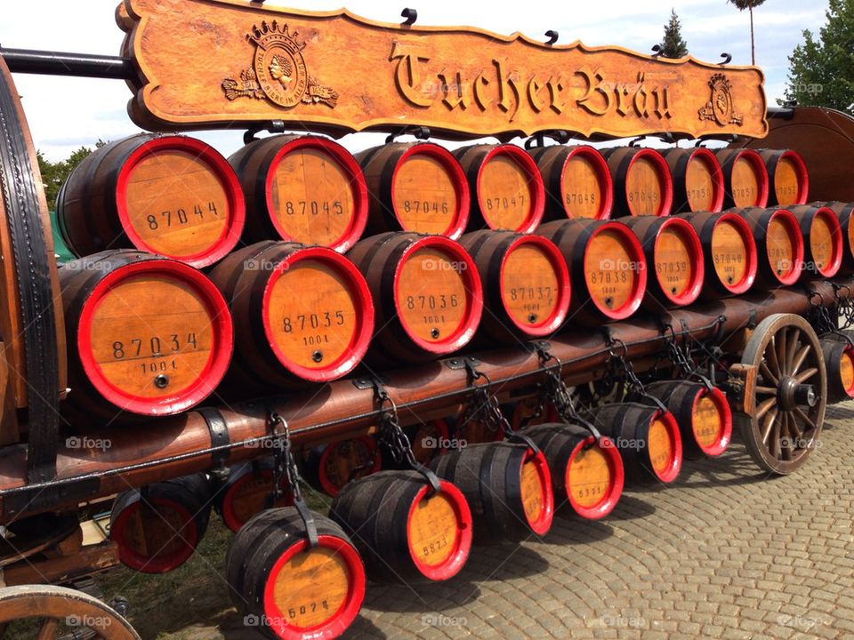 Bierfässer