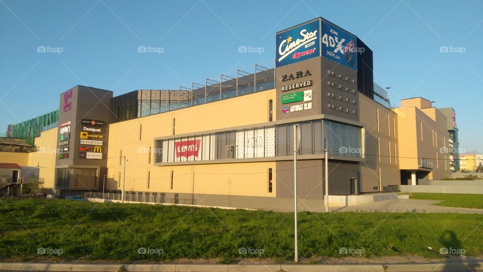 A Shopping Center in the City of Split in Croatia