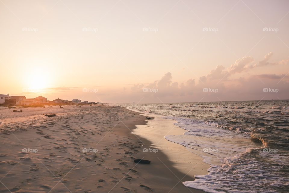 Fort Morgan beach 