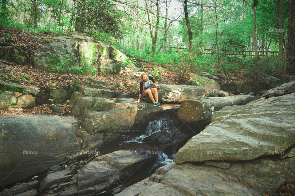 Water, River, Wood, Nature, Stream