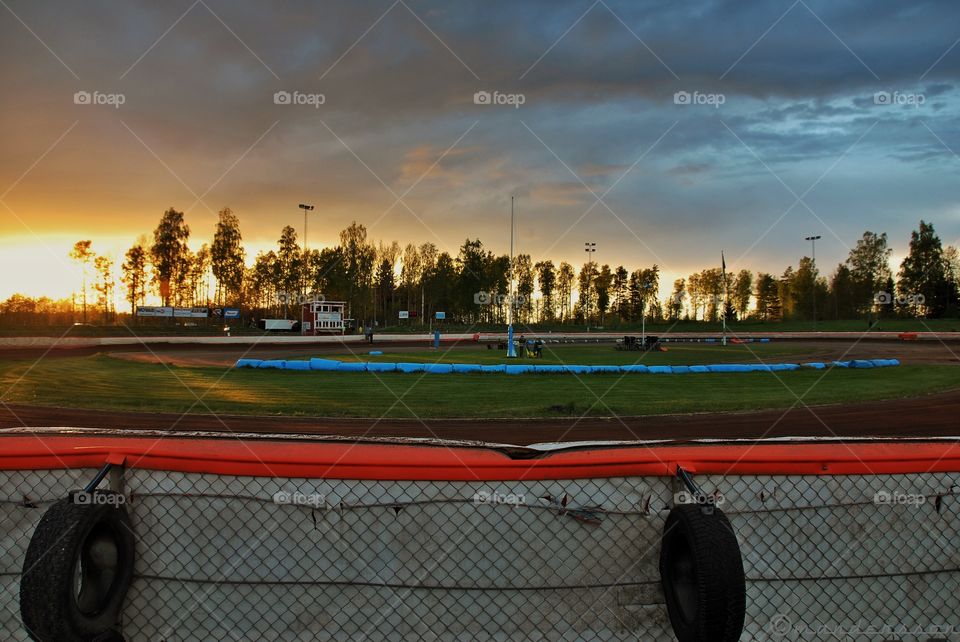 Speedway. Canvac Arena in Mariestad