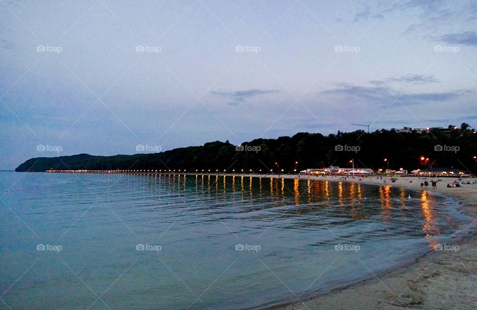 Water, No Person, Travel, Beach, Sunset