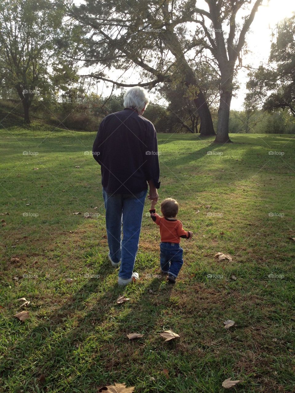 A walk with Grampa