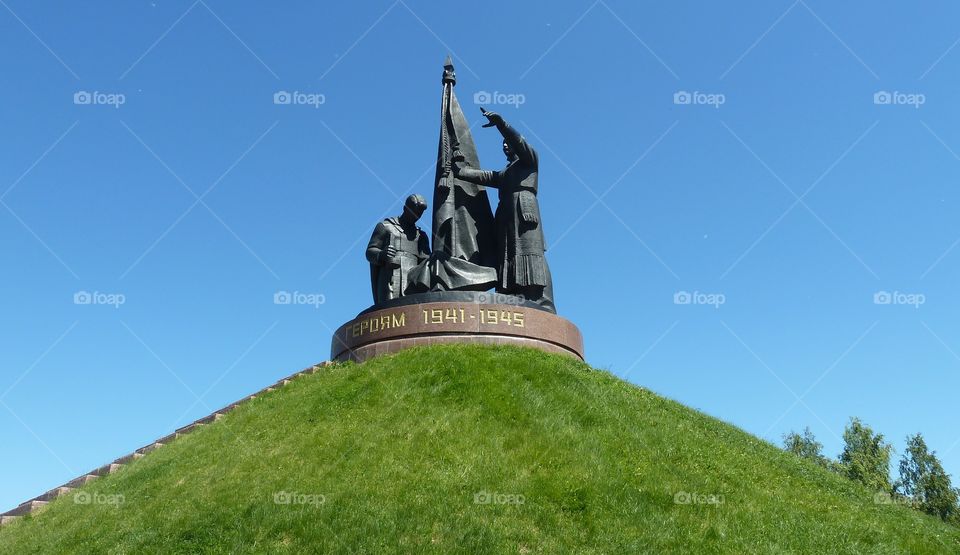 монумент славы в парке победы Чебоксары