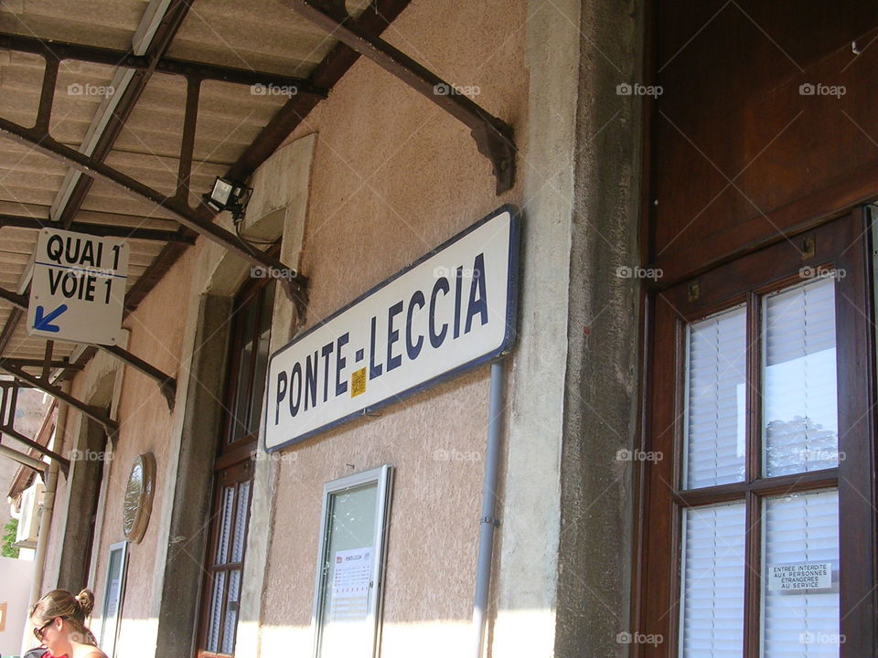 Ponte-leccia station 